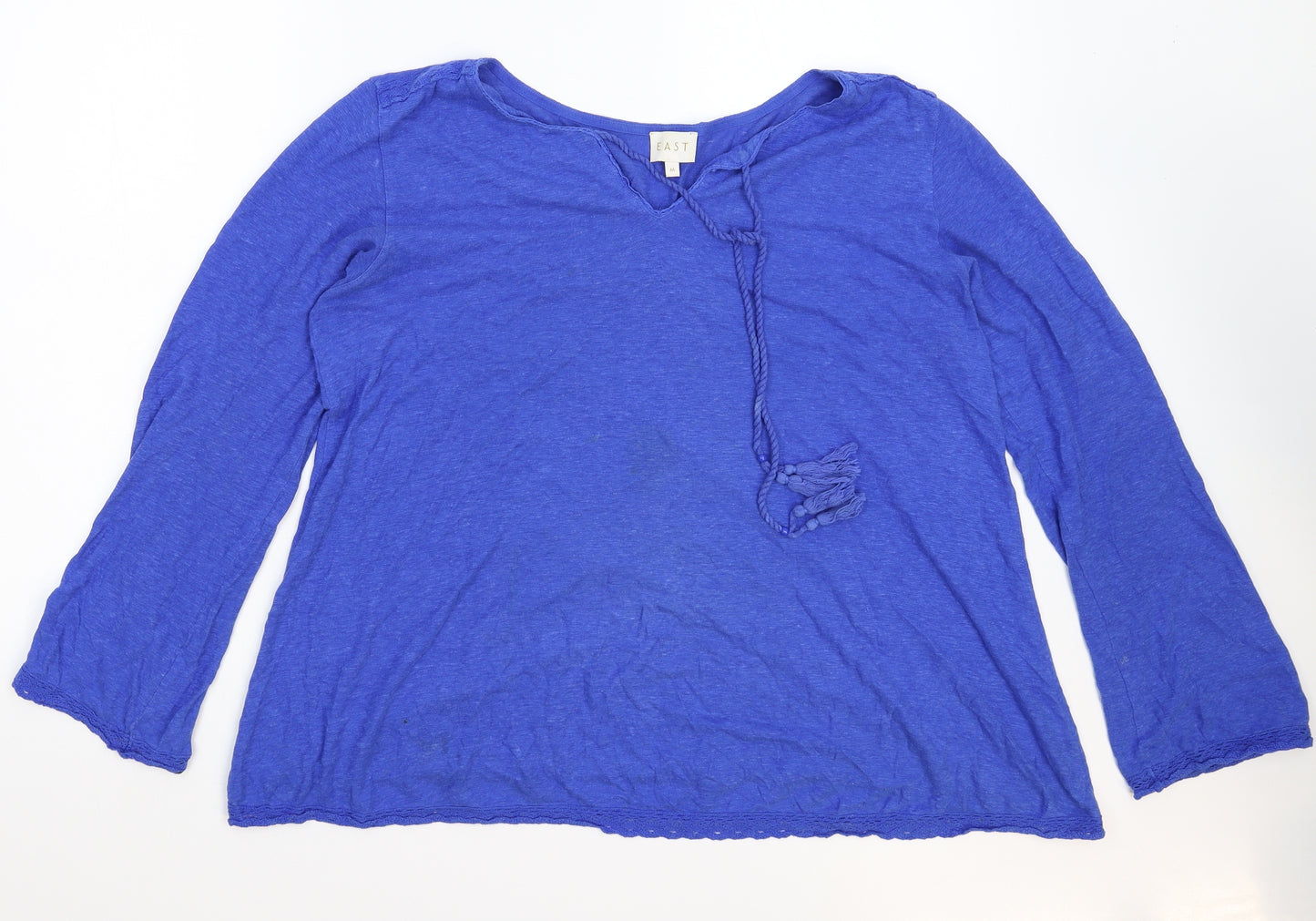 EAST Womens Blue   Pullover Jumper Size M