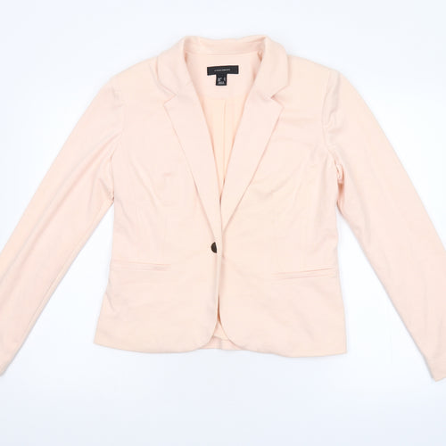 Primark Womens Pink   Jacket Blazer Size 10