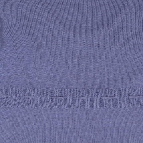 South Womens Blue  Knit Pullover Jumper Size 16