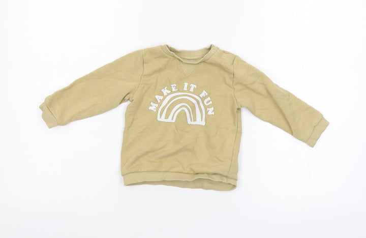 F&F Girls Beige Basic Size 9-12 Months