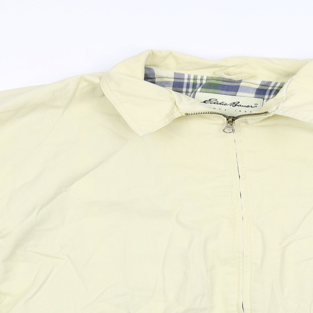 Eddie Bauer Mens Beige   Bomber Jacket Jacket Size 2XL