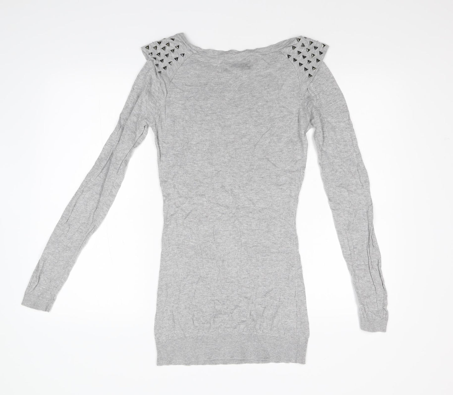 Vero Moda Jeans Womens Grey  Knit Pullover Jumper Size M