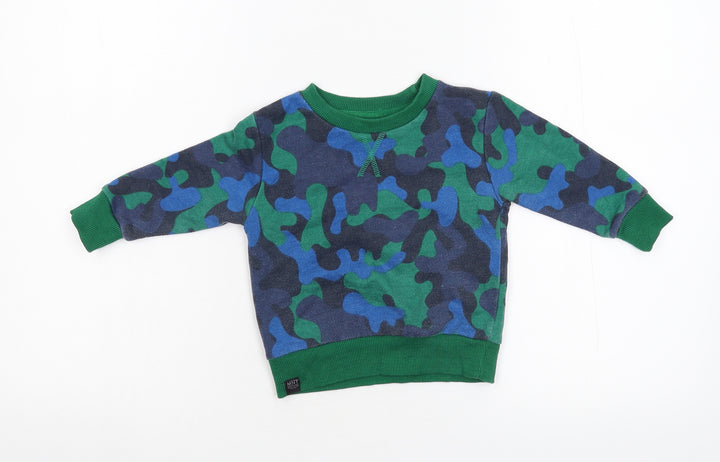 Minoti Baby Multicoloured Camouflage Basic Size 9-12 Months