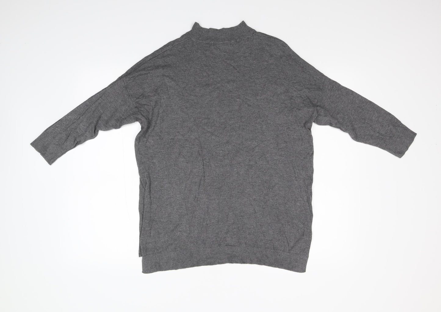 F&F Womens Grey  Knit Pullover Jumper Size 14
