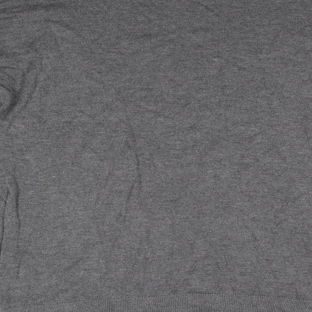 F&F Womens Grey  Knit Pullover Jumper Size 14