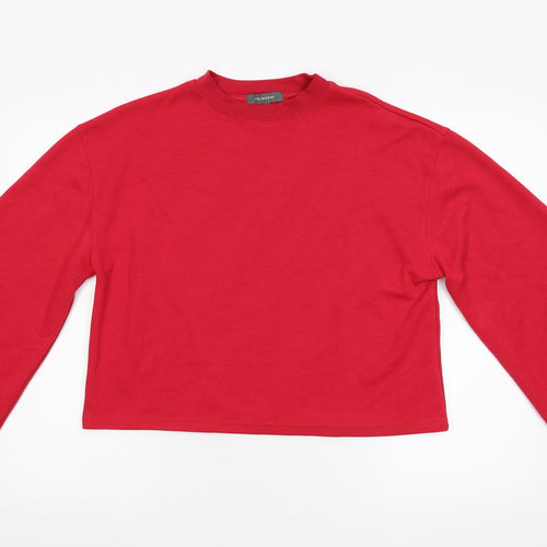 Primark Womens Red   Pullover Sweatshirt Size S