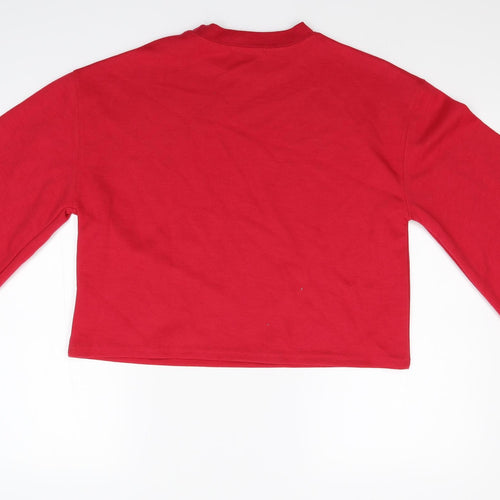 Primark Womens Red   Pullover Sweatshirt Size S