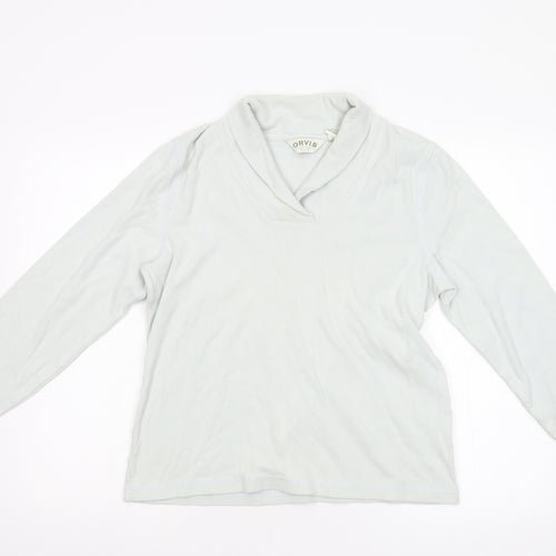 Orvis Womens Green   Pullover Sweatshirt Size L