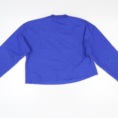River Island Girls Blue   Pullover Sweatshirt Size 11-12 Years