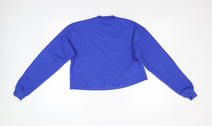 River Island Girls Blue   Pullover Sweatshirt Size 11-12 Years