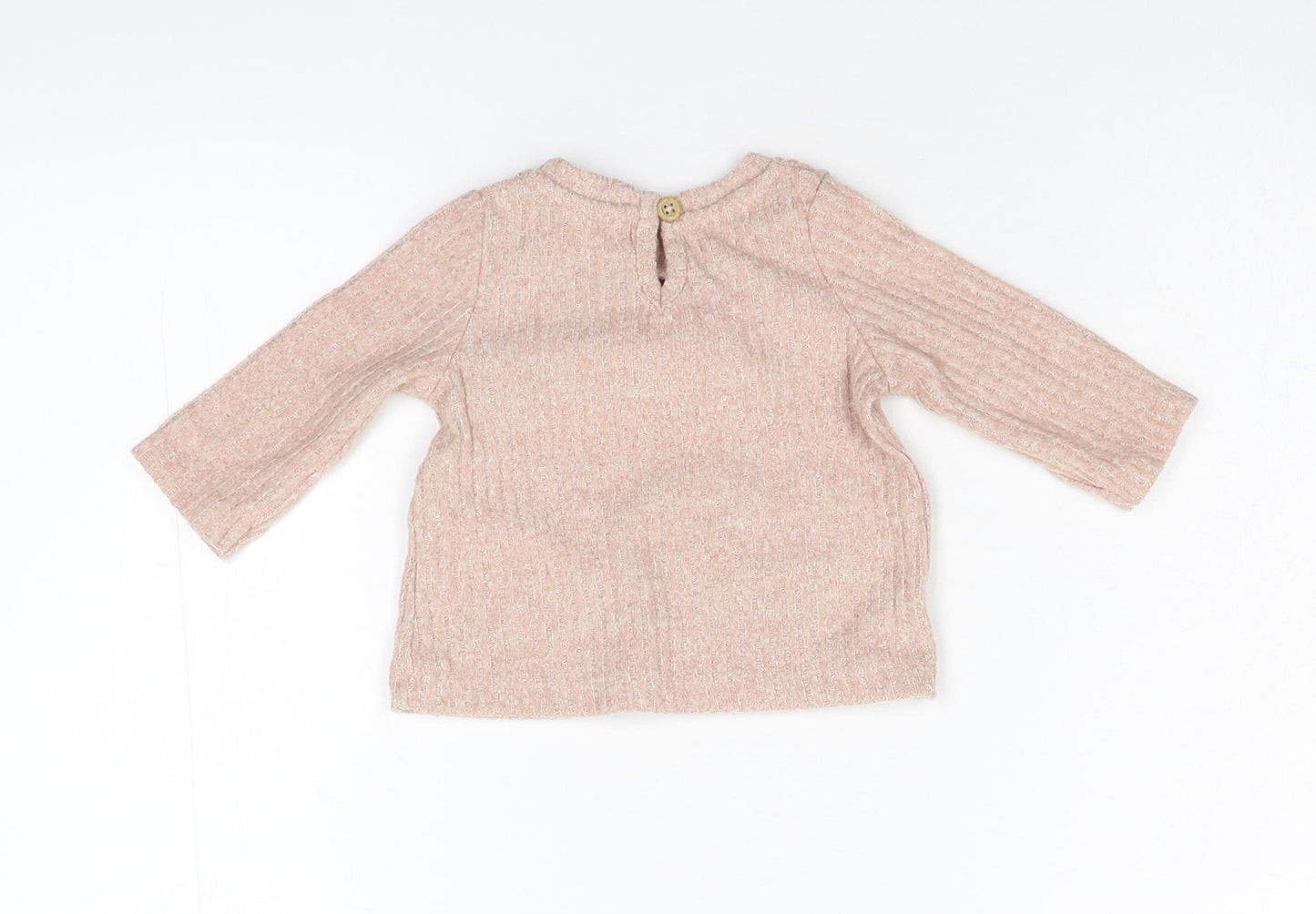 Matalan Baby Pink   Basic T-Shirt Size 0-3 Months