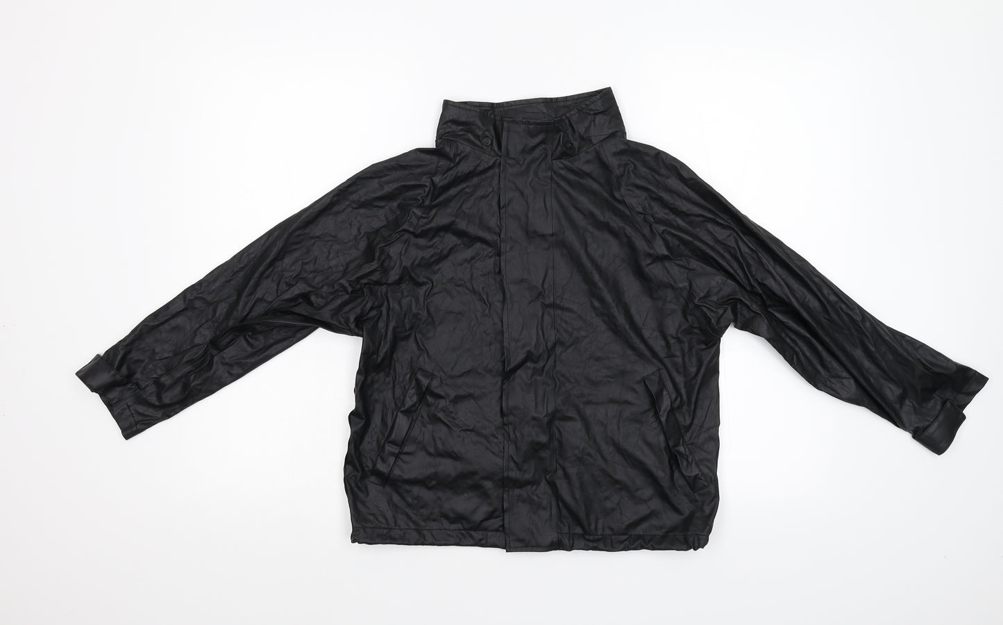 Outdoor Fun Boys Black   Jacket  Size 8-9 Years
