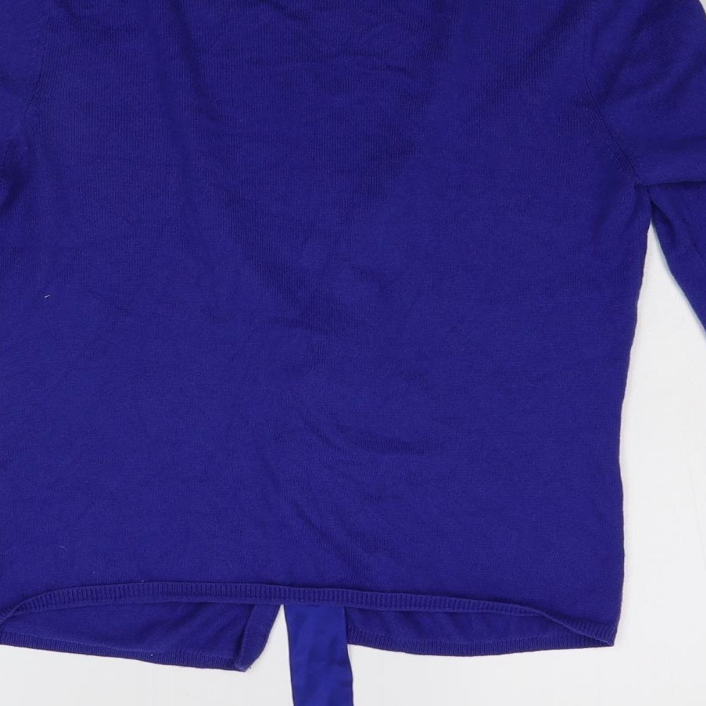 Gap Womens Blue  Knit Cardigan Jumper Size M