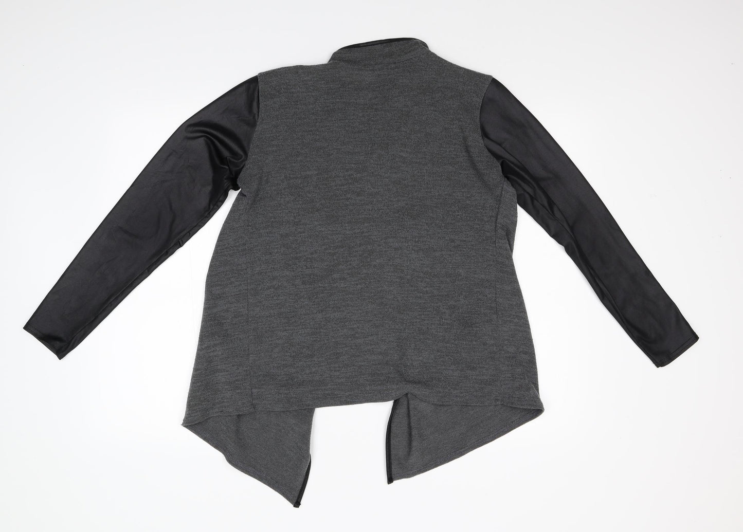 Graffic Womens Grey  Knit Cardigan Jumper Size M