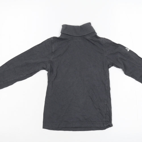 BSTR73 Boys Grey   Basic T-Shirt Size 5 Years