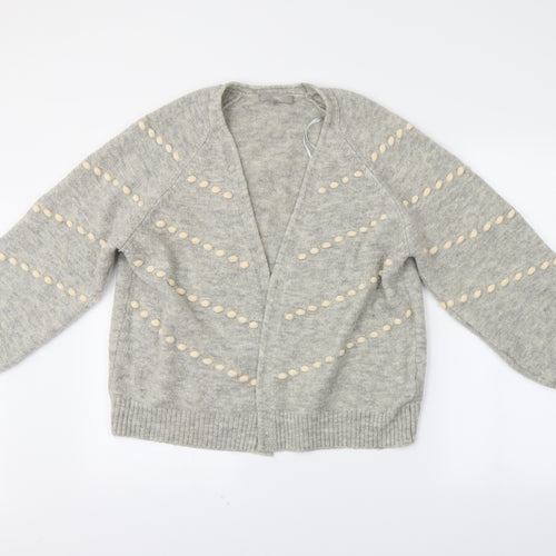 NEXT Womens Grey   Cardigan Jumper Size M