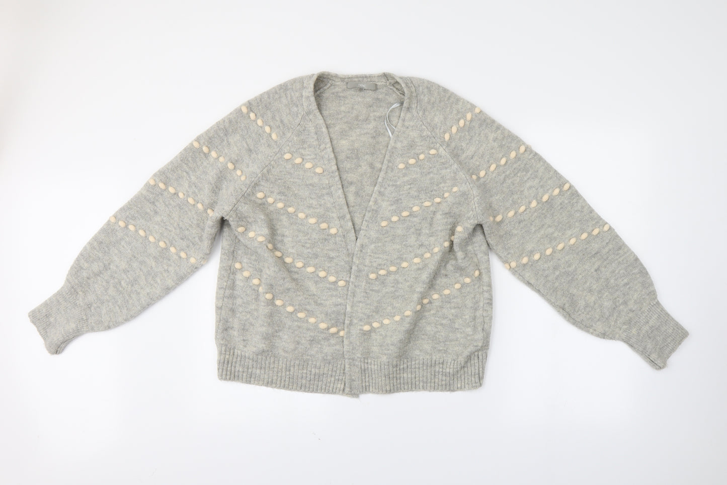 NEXT Womens Grey   Cardigan Jumper Size M
