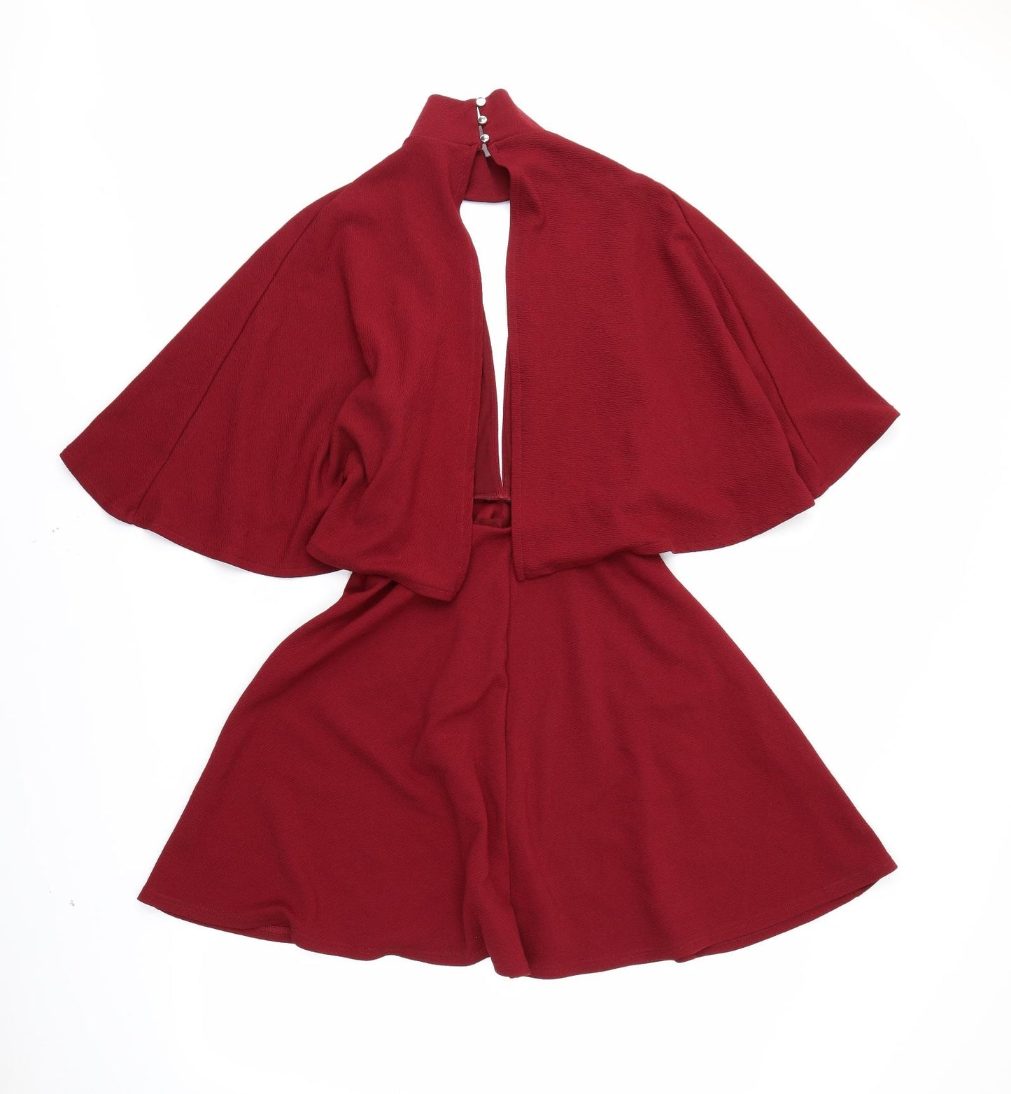 ASOS Womens Red   Skater Dress  Size 10