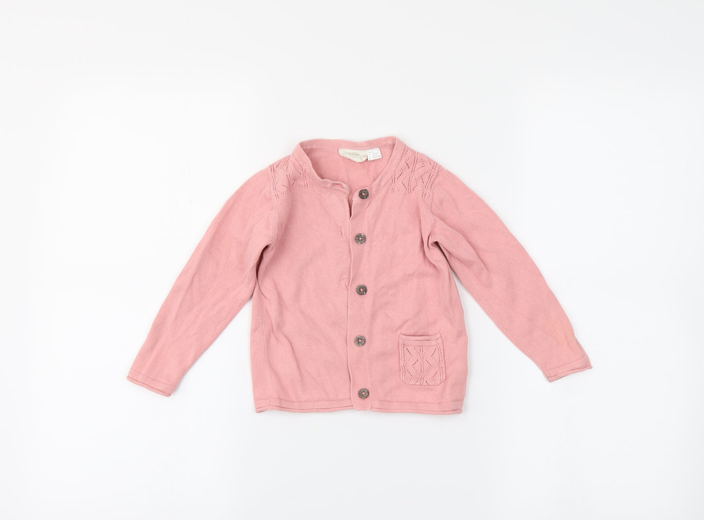 Lupilu Girls Pink   Cardigan Jumper Size 2 Years