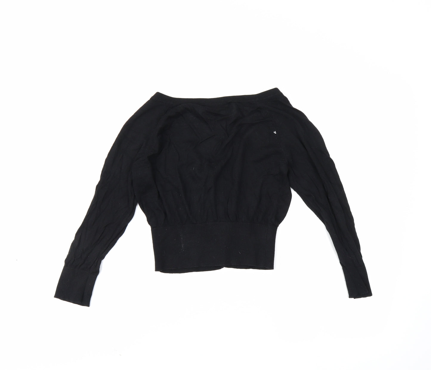 Warehouse Womens Black   Cardigan Jumper Size 10