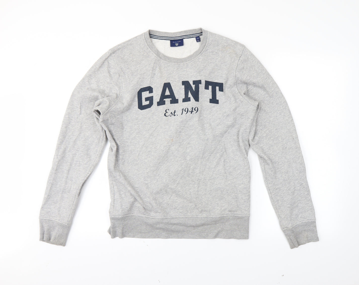 GANT Mens Grey   Pullover Sweatshirt Size M