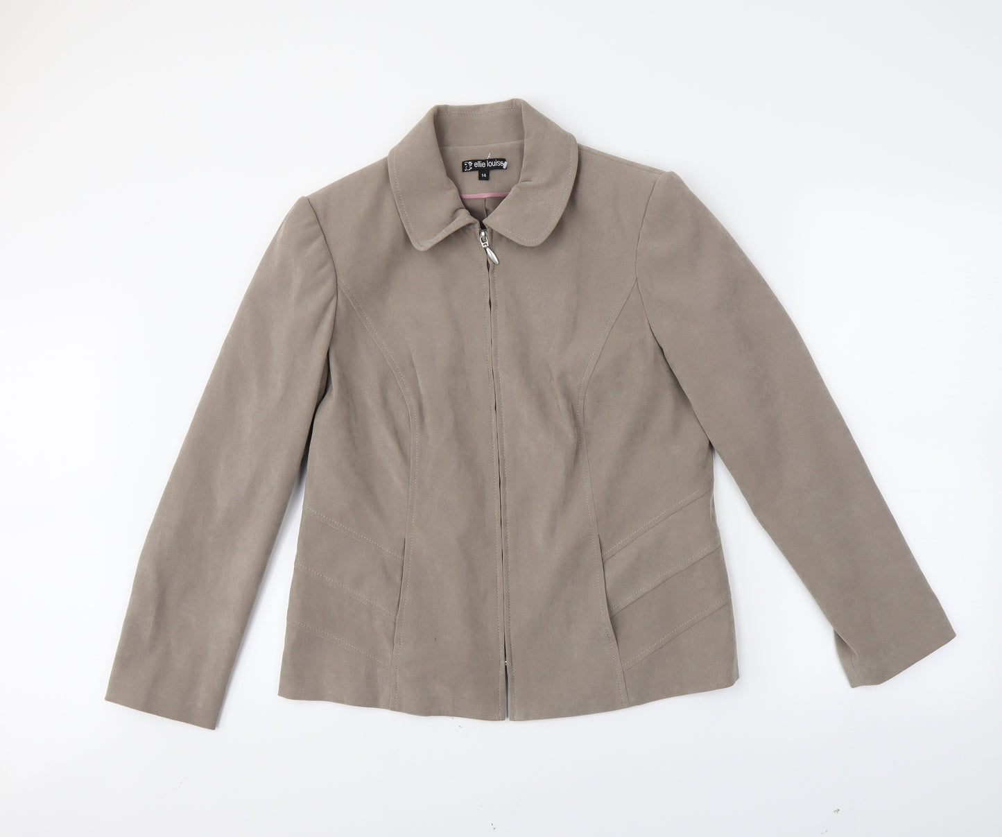 Ellie Louise Womens Brown   Jacket  Size 14