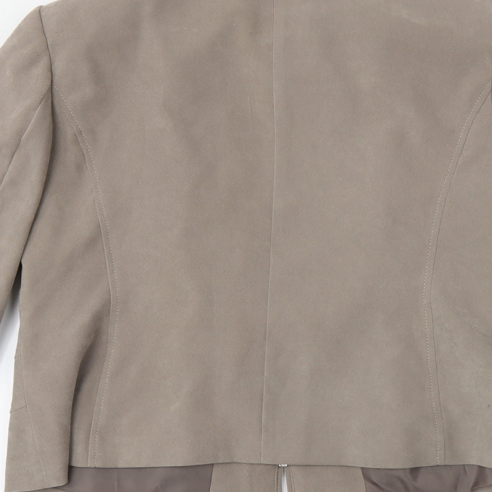Ellie Louise Womens Brown   Jacket  Size 14