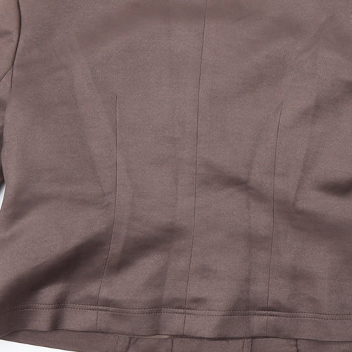 CC Womens Brown   Jacket Coat Size 12