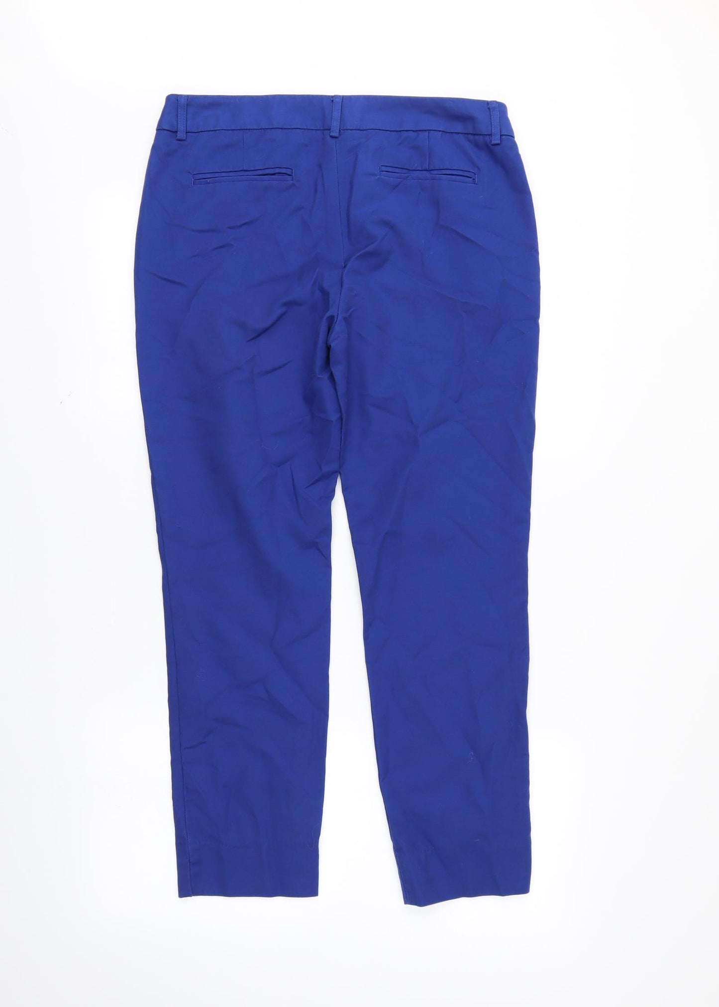 Dalia Womens Blue   Chino Trousers Size 12 L25 in