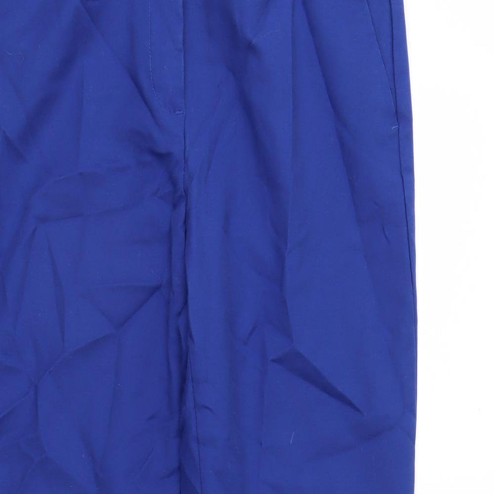 Dalia Womens Blue   Chino Trousers Size 12 L25 in