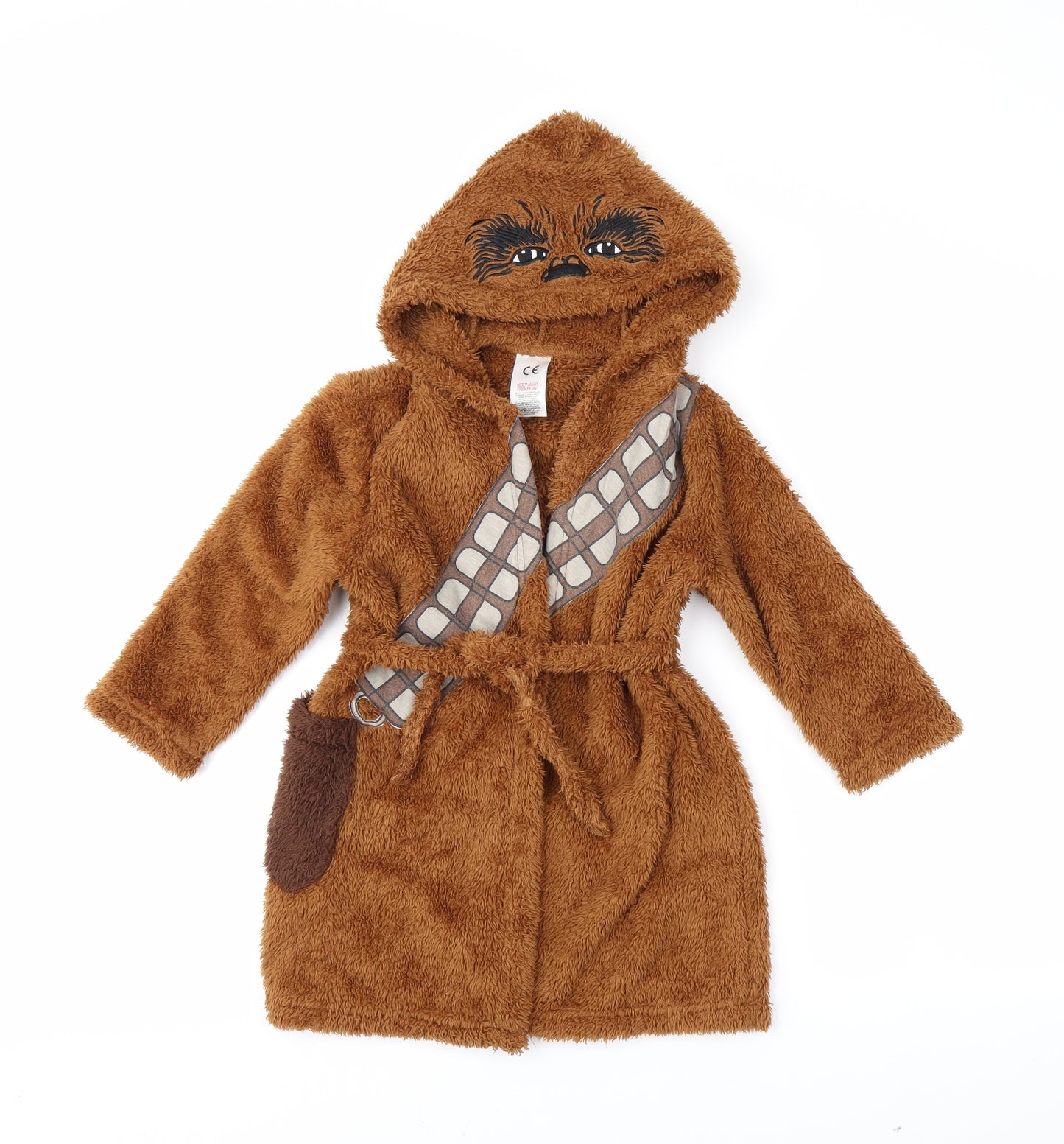 Avon Boys Brown    Robe Size 5-6 Years  - Starwars