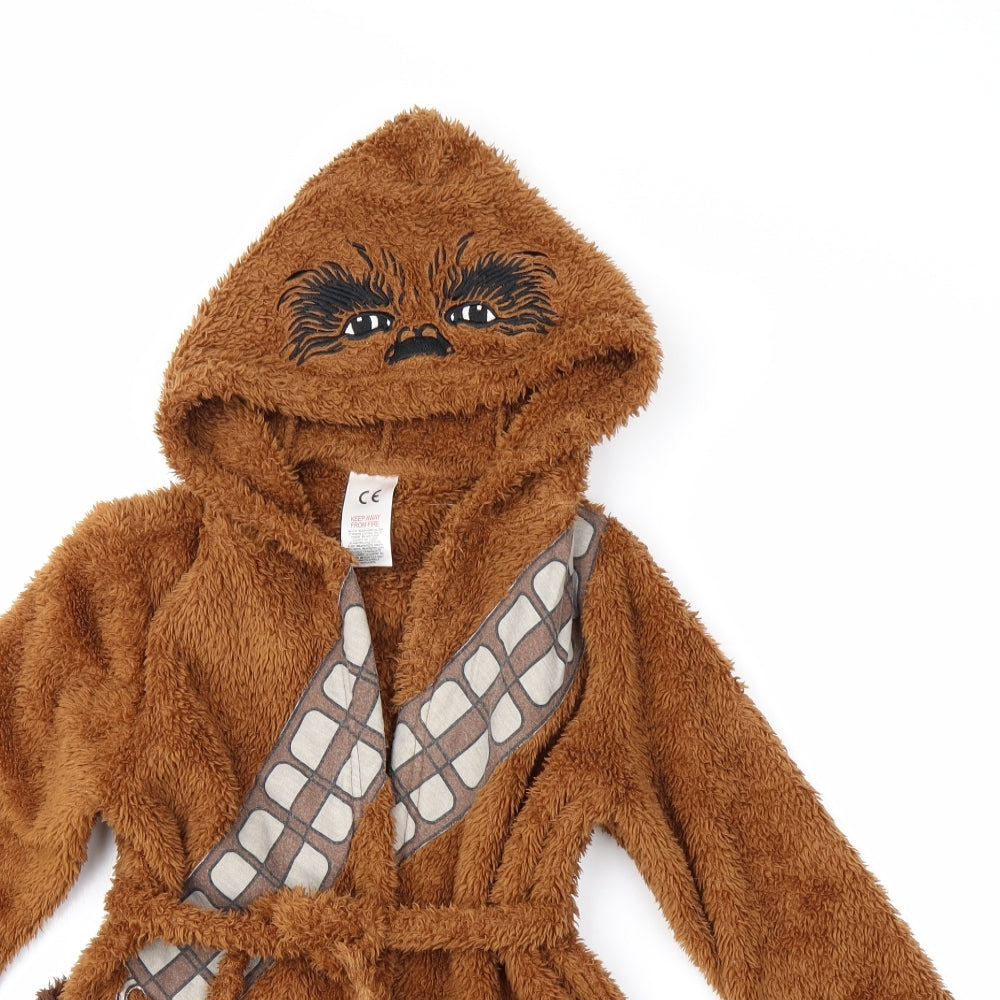 Avon Boys Brown    Robe Size 5-6 Years  - Starwars
