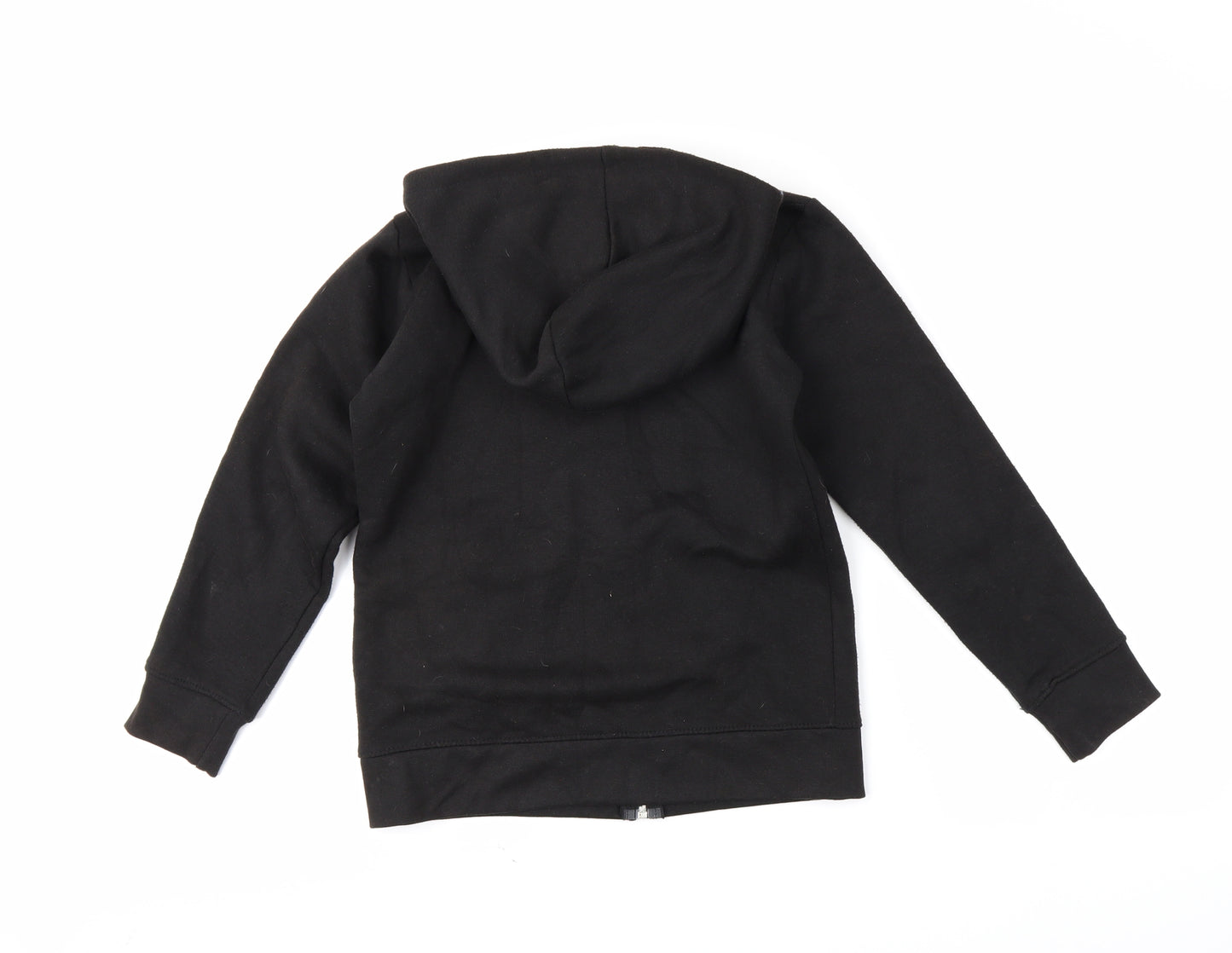 Fluid Boys Black   Full Zip Hoodie Size 9-10 Years