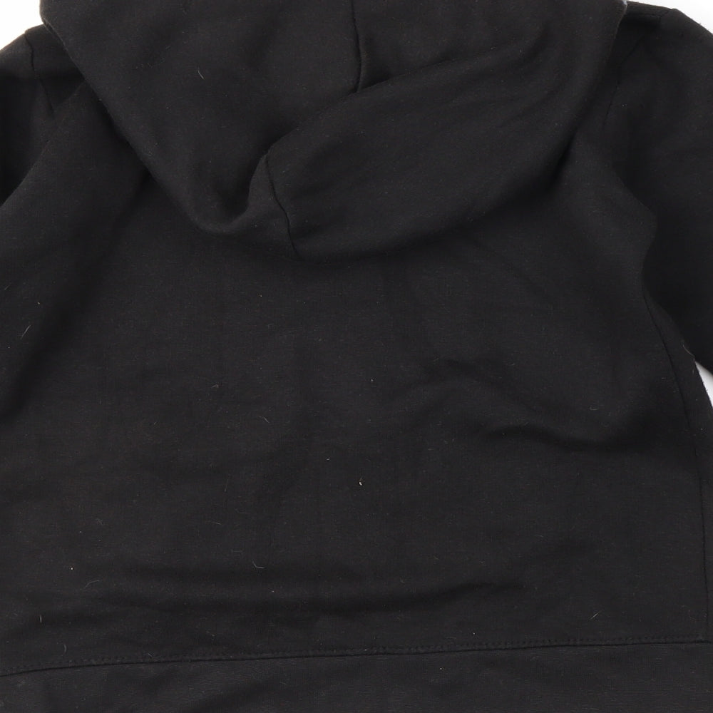 Fluid Boys Black   Full Zip Hoodie Size 9-10 Years