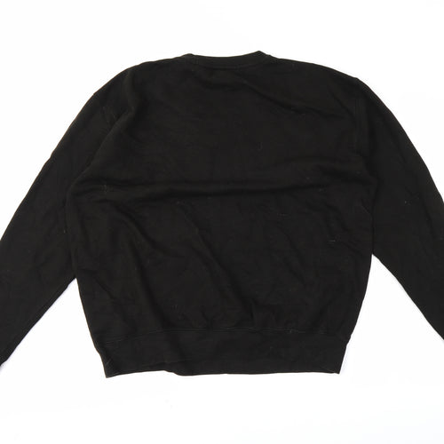 Preworn Womens Black   Pullover Sweatshirt Size M