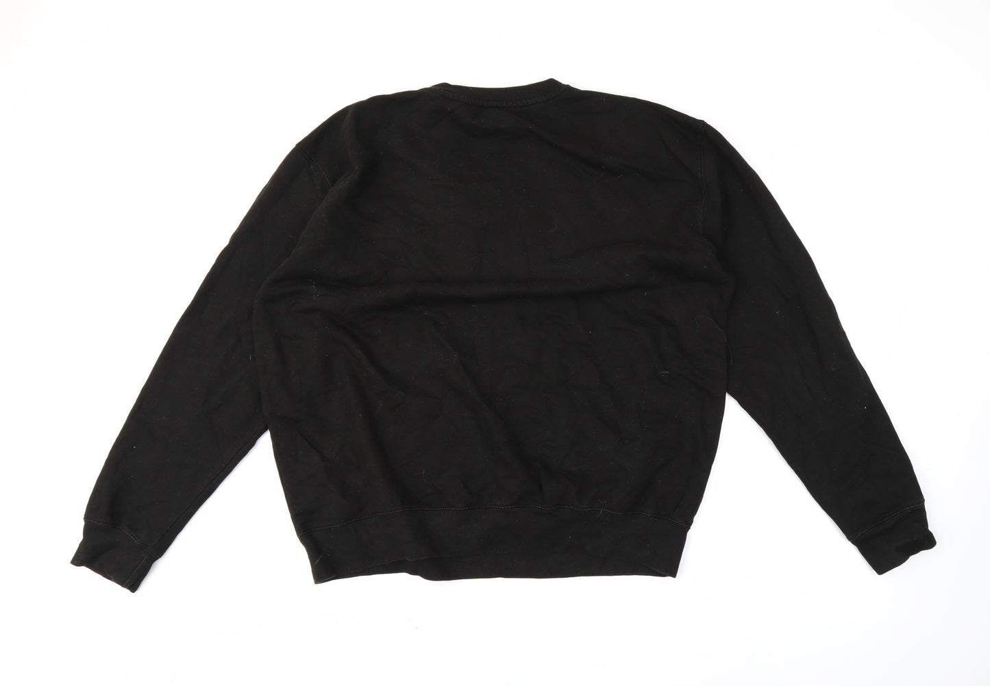 Preworn Womens Black   Pullover Sweatshirt Size M