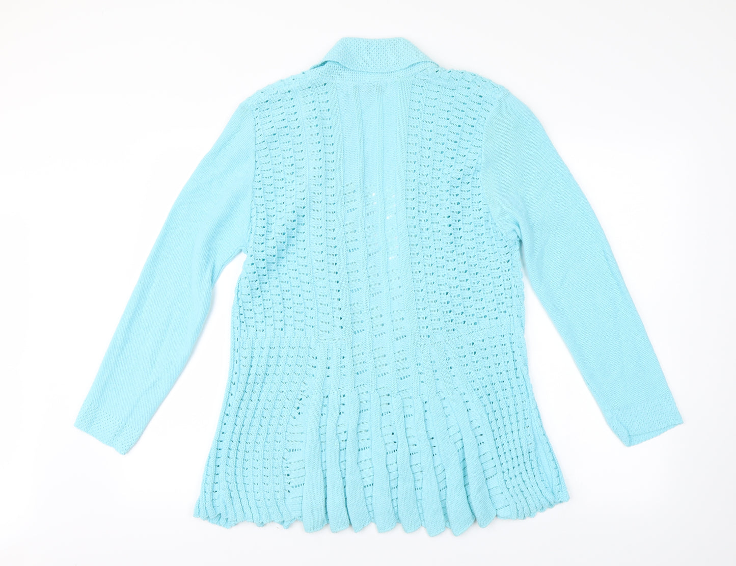 Pure & Natural Womens Blue   Shrug Jumper Size M
