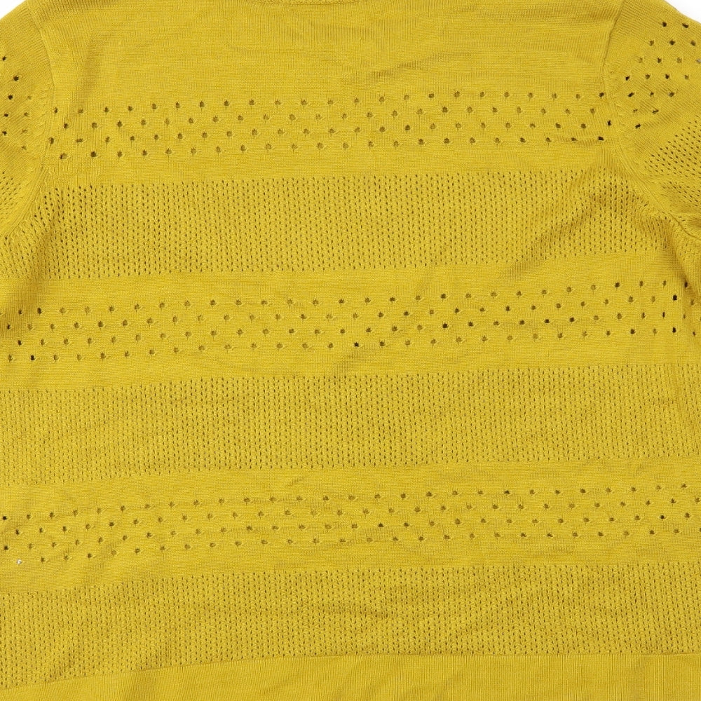 TU Womens Yellow   Tunic T-Shirt Size 20