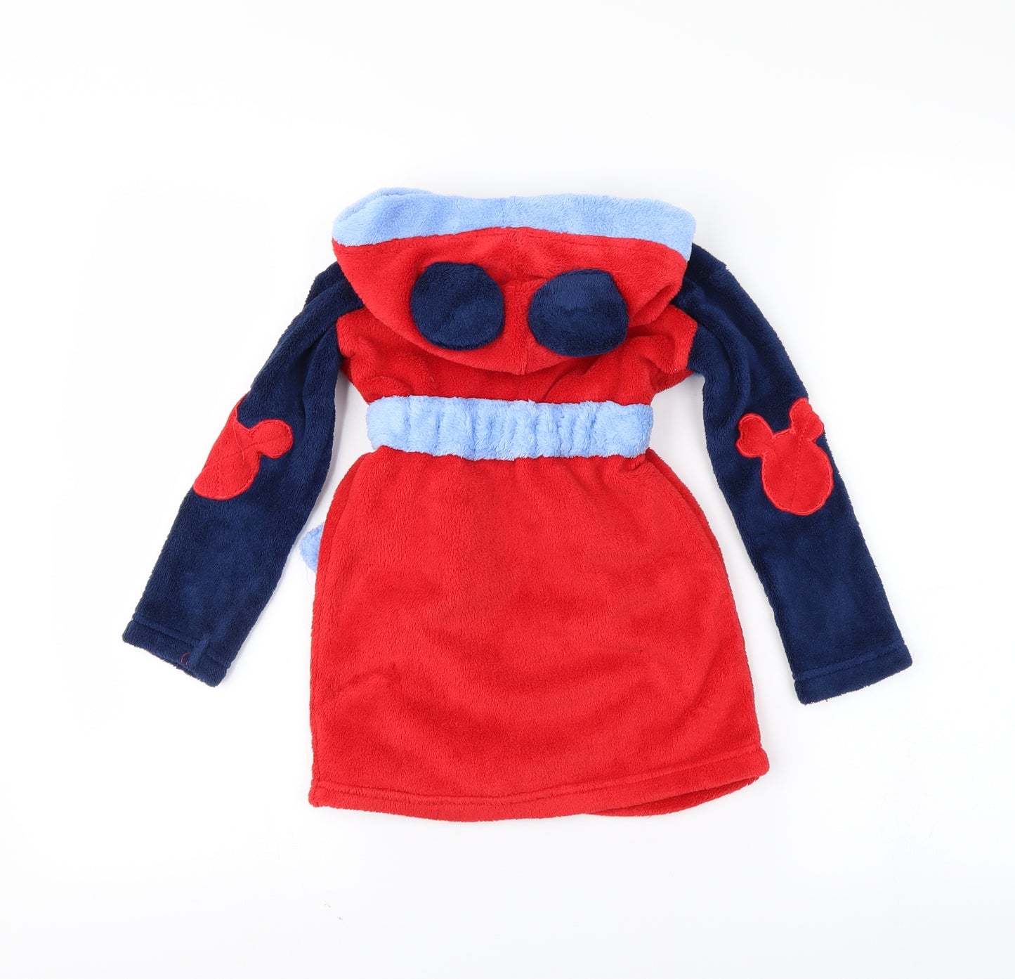 Preworn Boys Blue Solid  Capri Robe Size 18-24 Months