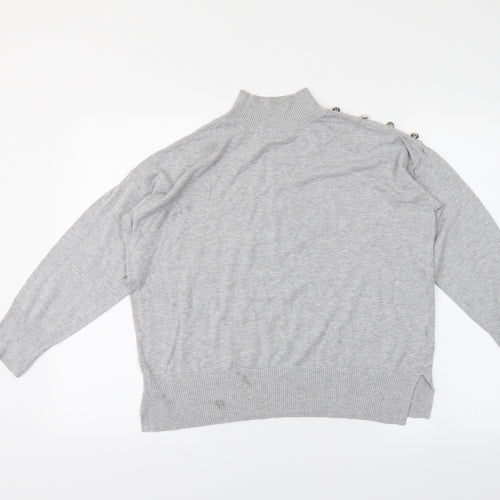 F&F Womens Grey   Pullover Jumper Size 14