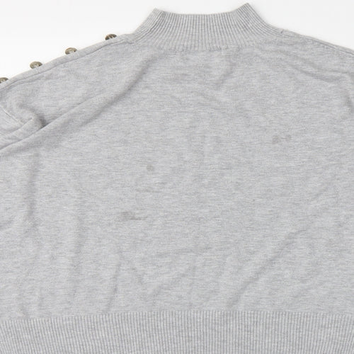 F&F Womens Grey   Pullover Jumper Size 14