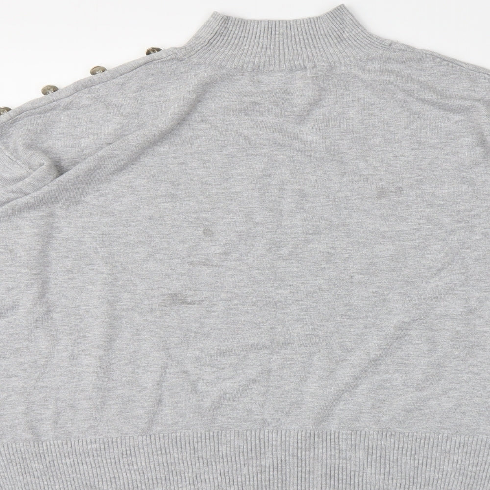 F&F Womens Grey   Pullover Jumper Size 14