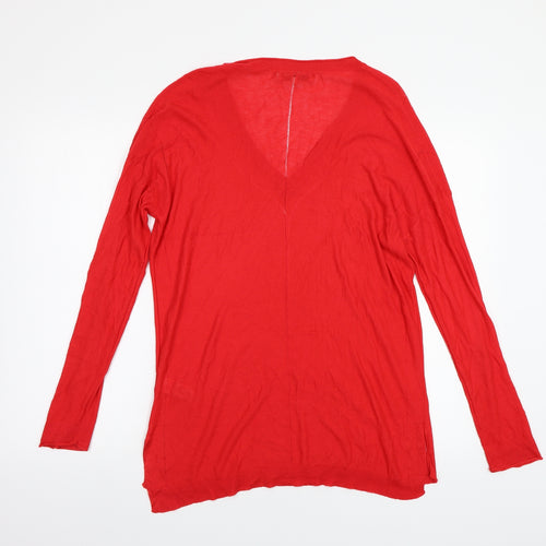 NEXT Womens Purple   Henley Jumper Size 16