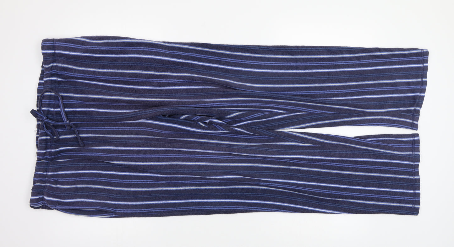Preworn Mens Blue Striped   Pyjama Pants Size M