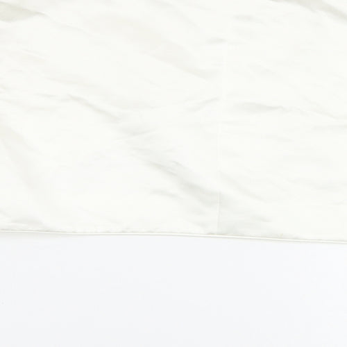 Pearce Fionda Womens White   Overcoat Jacket