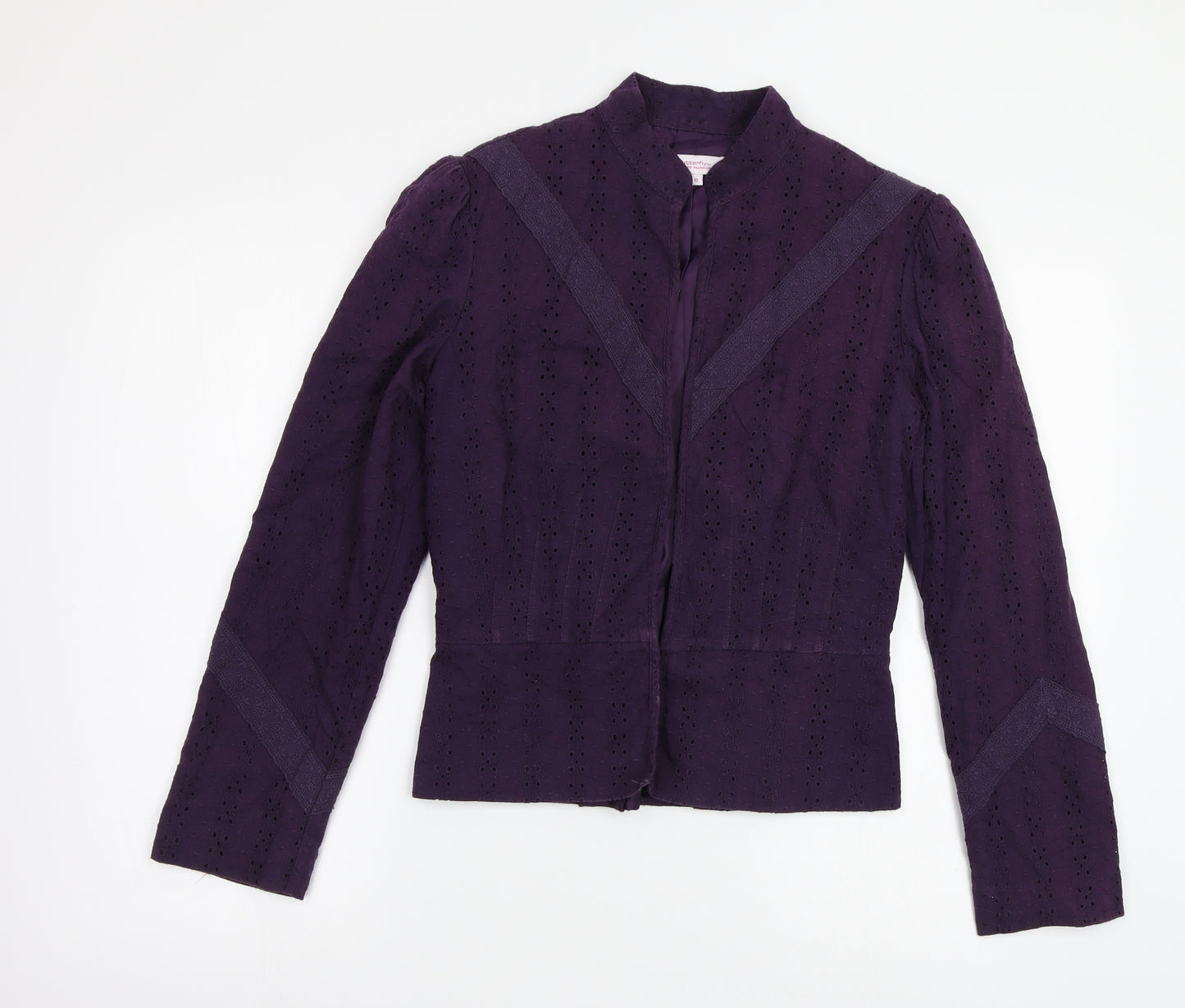 Matthew Williamson Womens Purple   Jacket Blazer Size 10