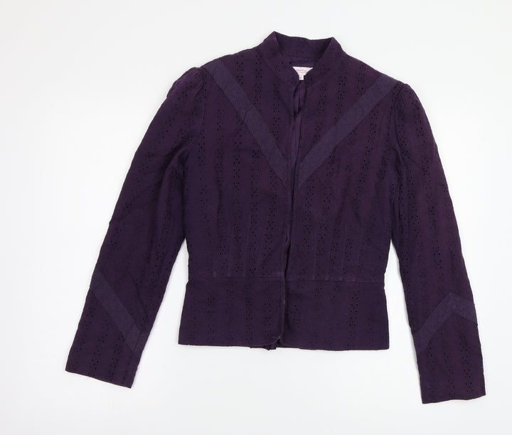 Matthew Williamson Womens Purple   Jacket Blazer Size 10