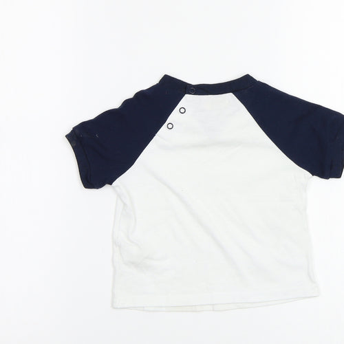 7 For All Mankind Baby  Houndstooth  Pullover T-Shirt Size 18-24 Months