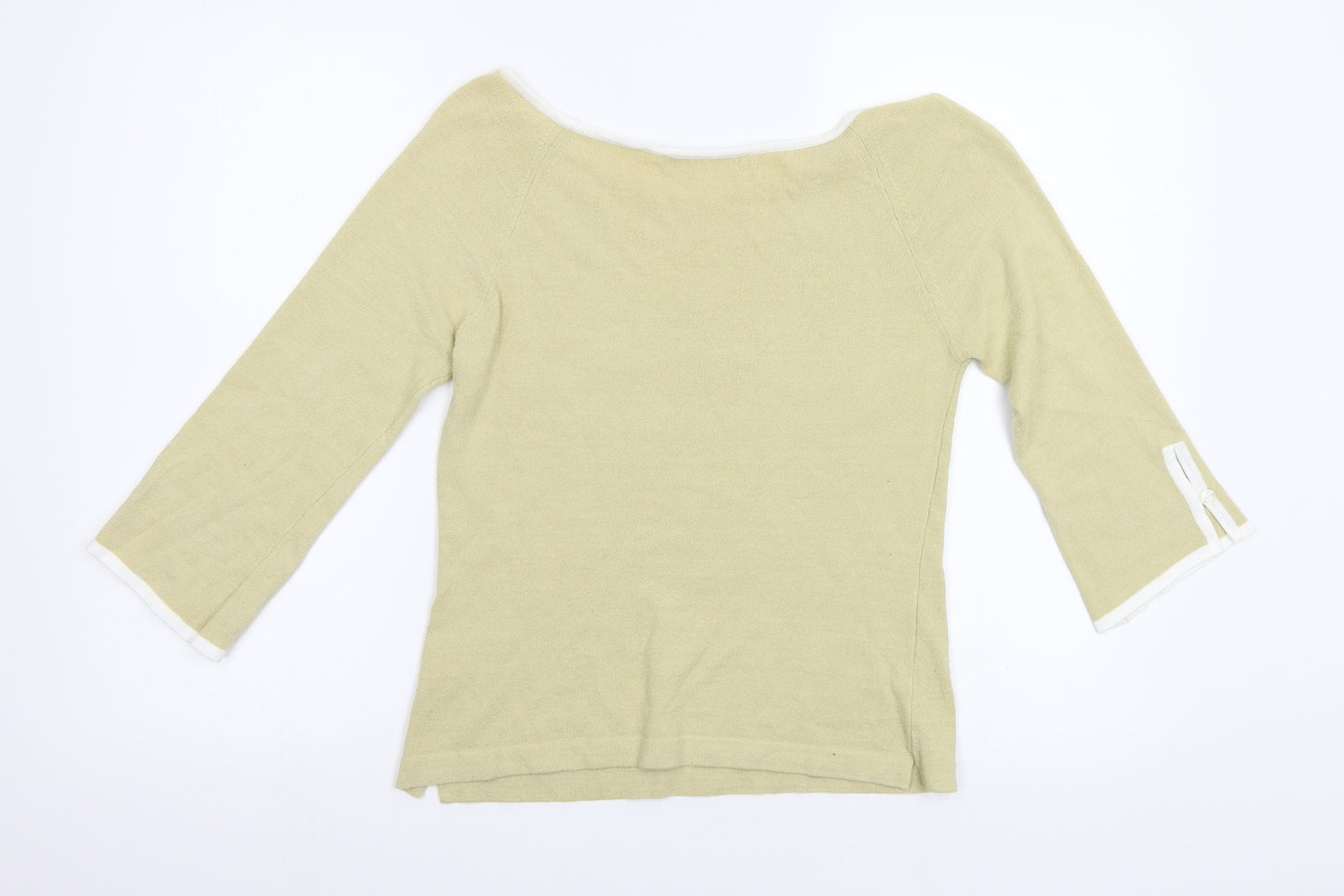 LK Bennett Womens Beige   Basic Blouse Size L