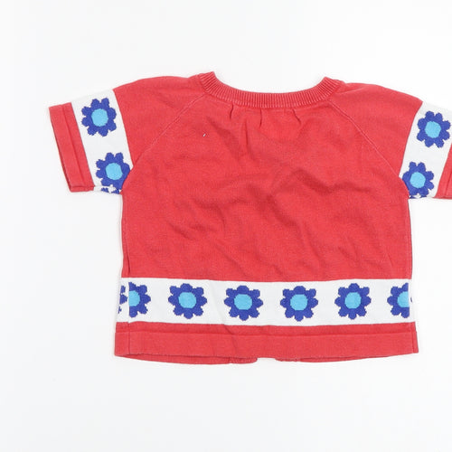 HEMA Baby Red   Cardigan Jumper Size 18-24 Months